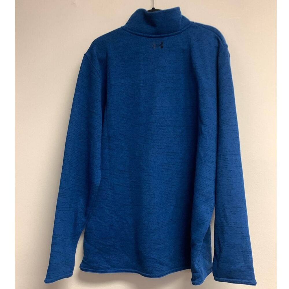 Under Armour Men's 3XL UA Specialist Henley 2.0 Pullover, Blue - Picture 4 of 9